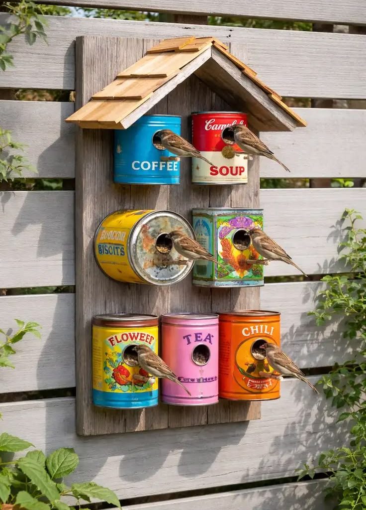 Gartendeko aus Dosen_ 6 kreative DIY Ideen